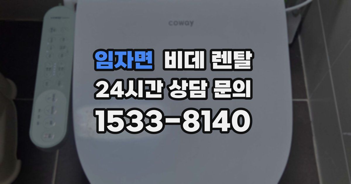 임자면 비데 렌탈