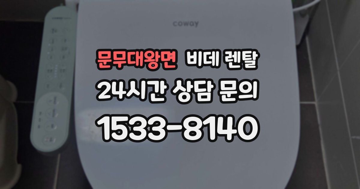 문무대왕면 비데 렌탈