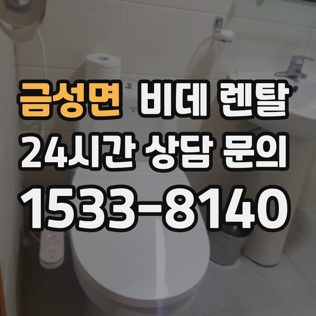 금성면 비데 렌탈
