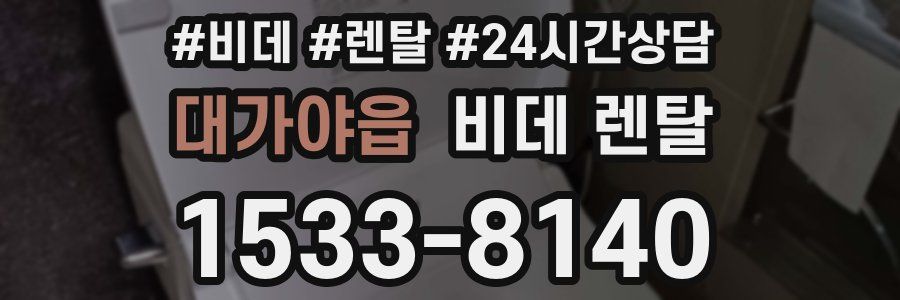대가야읍 비데 렌탈