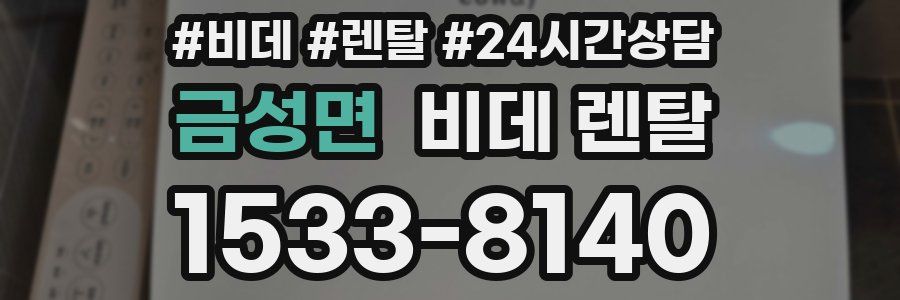 금성면 비데 렌탈