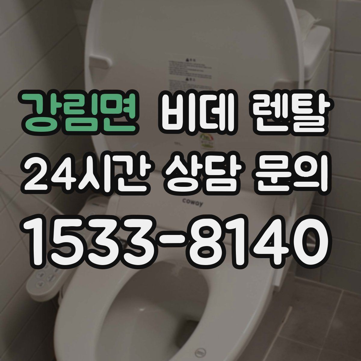 강림면 비데 렌탈 소음과 사용감 차이를 살펴보는 방법