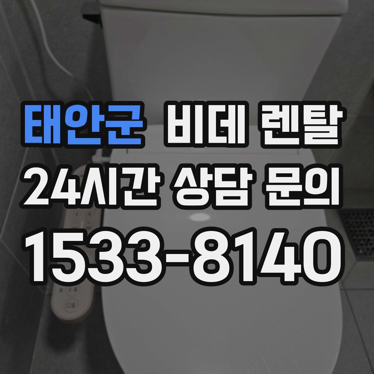태안군 비데 렌탈