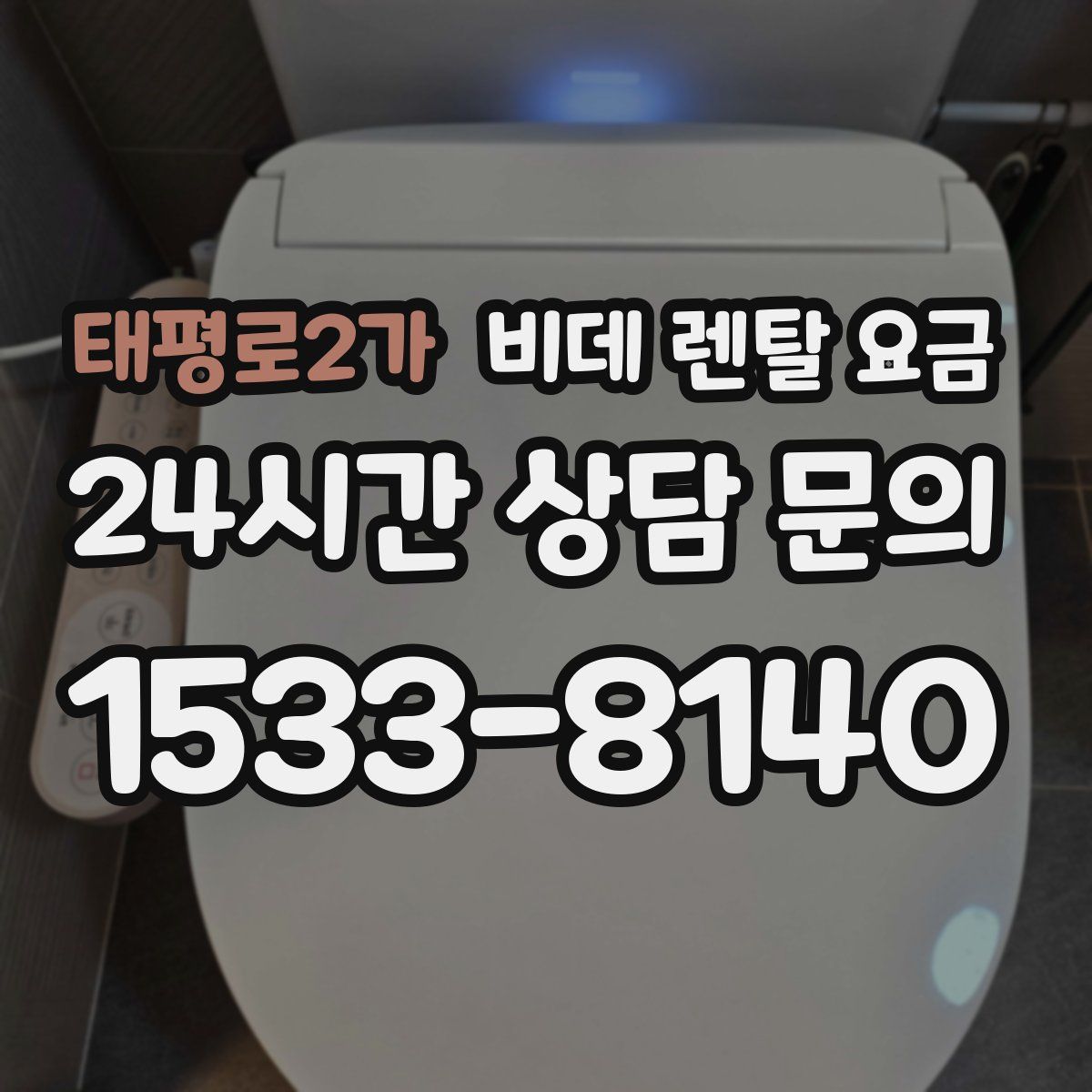 태평로2가 비데 렌탈 요금
