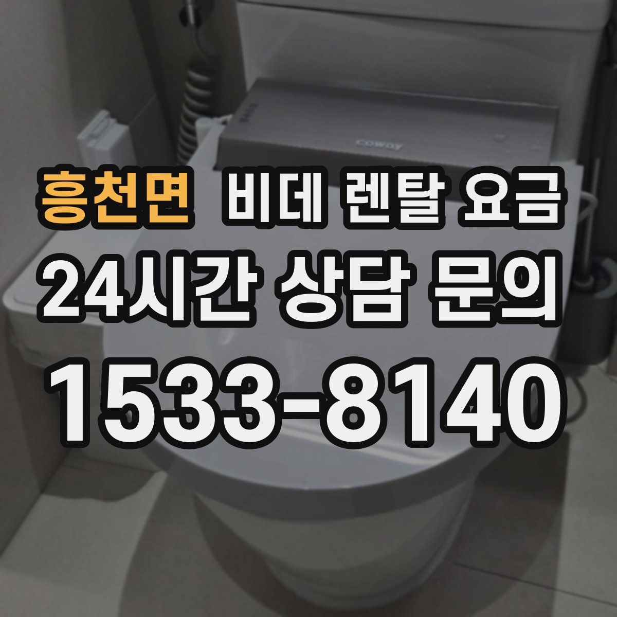 흥천면 비데 렌탈 요금
