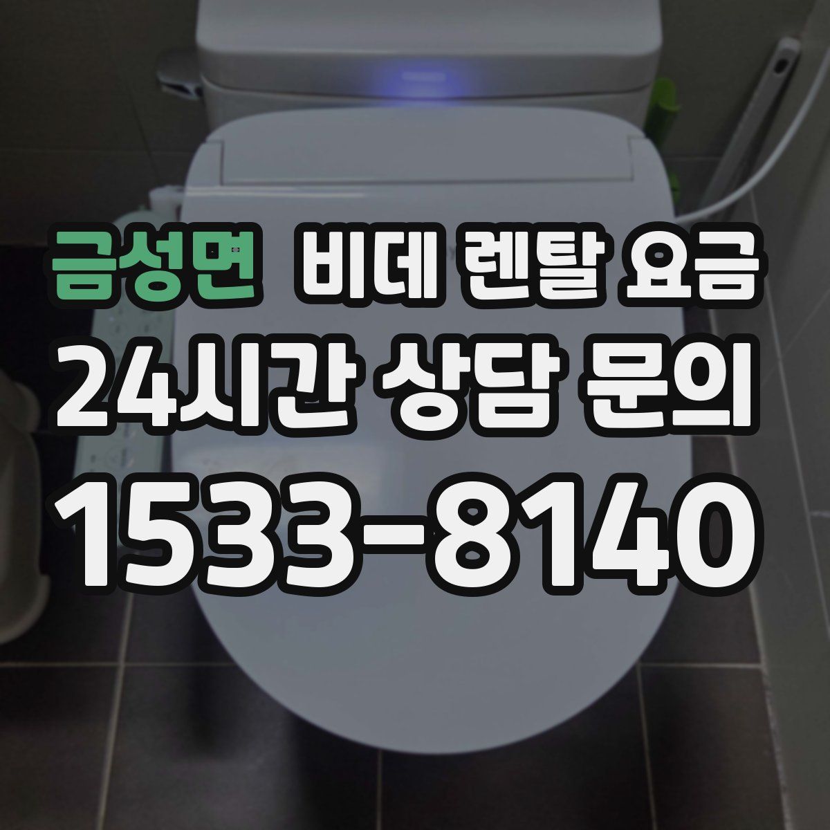 금성면 비데 렌탈 요금