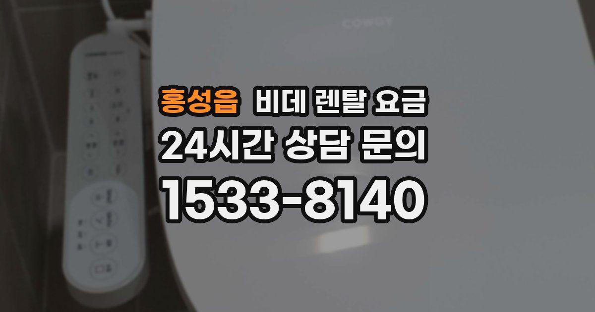 홍성읍 비데 렌탈 요금
