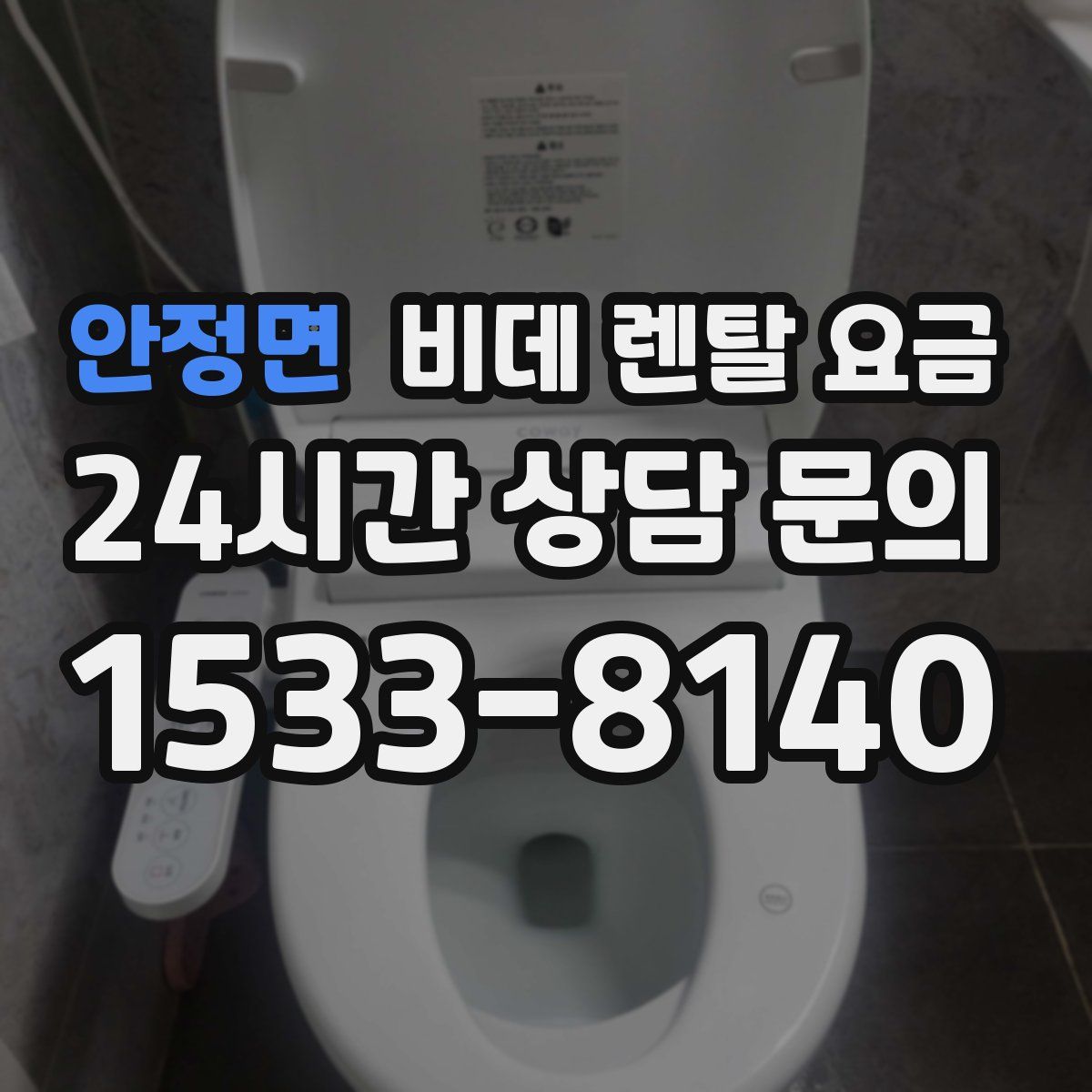 안정면 비데 렌탈 요금