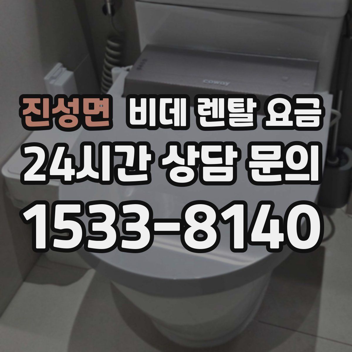 진성면 비데 렌탈 요금