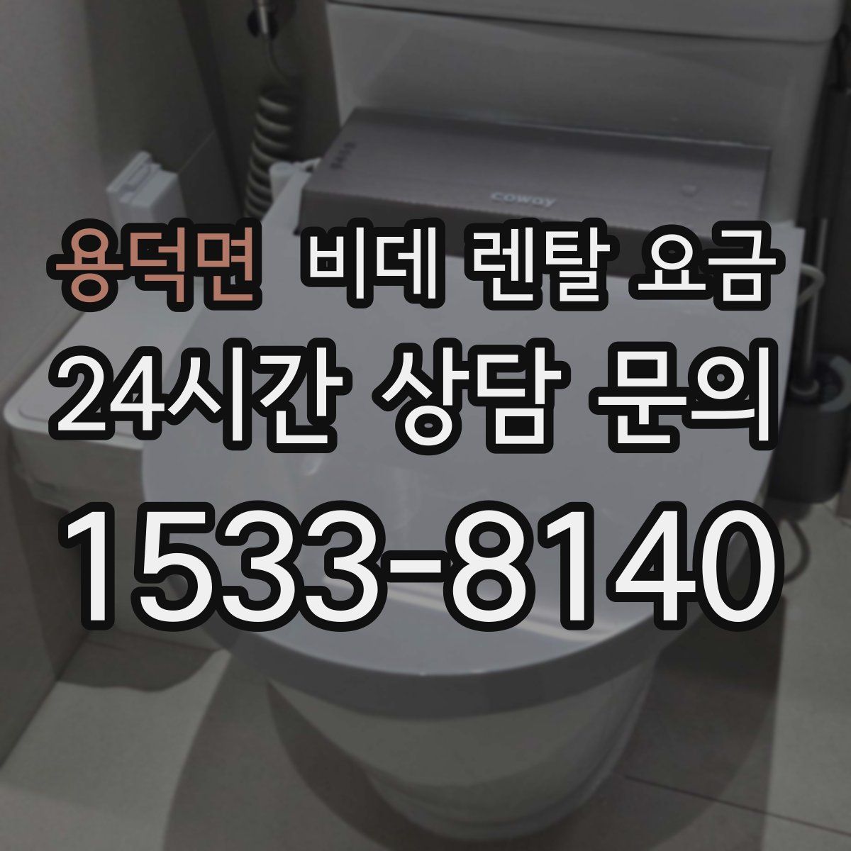 용덕면 비데 렌탈 요금