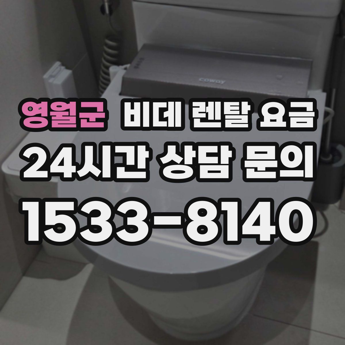 영월군 비데 렌탈 요금