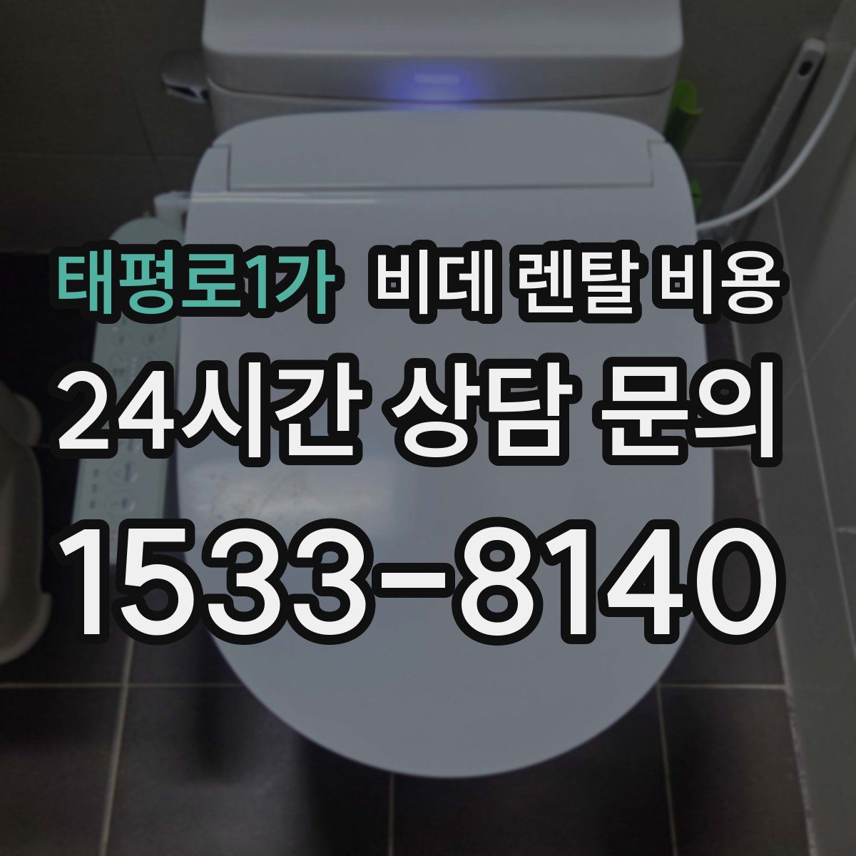태평로1가 비데 렌탈 비용
