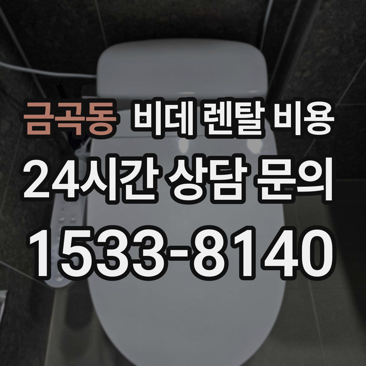 금곡동 비데 렌탈 비용