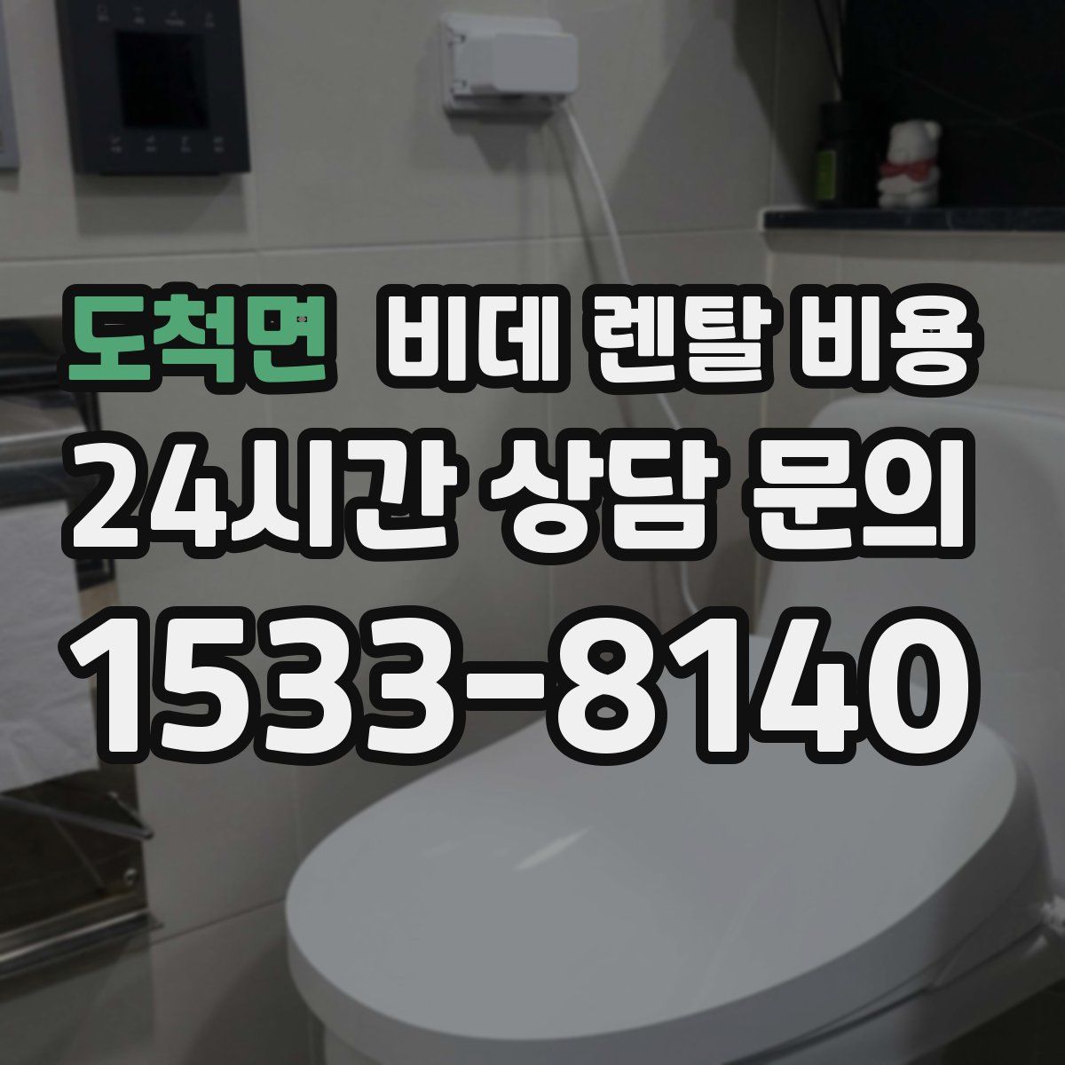 도척면 비데 렌탈 비용