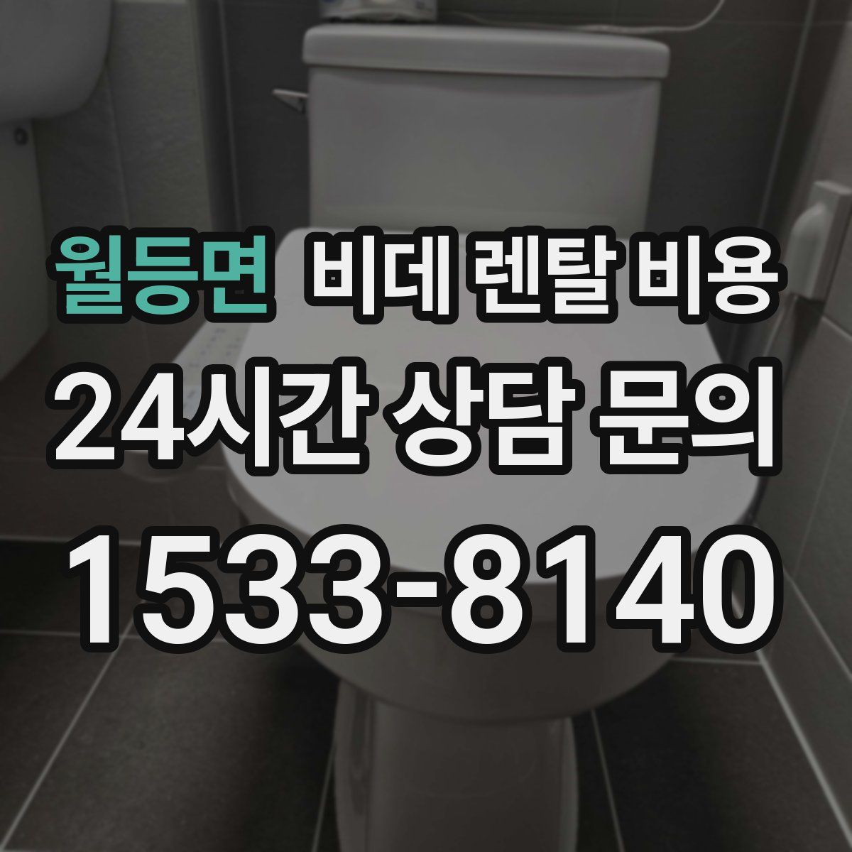월등면 비데 렌탈 비용