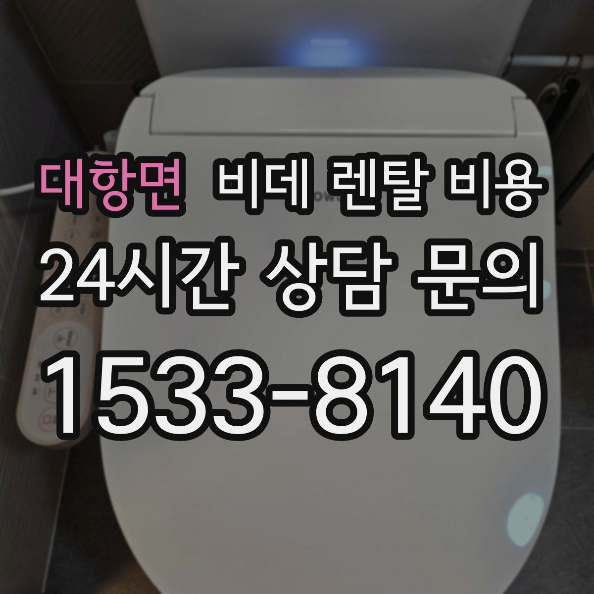 대항면 비데 렌탈 비용