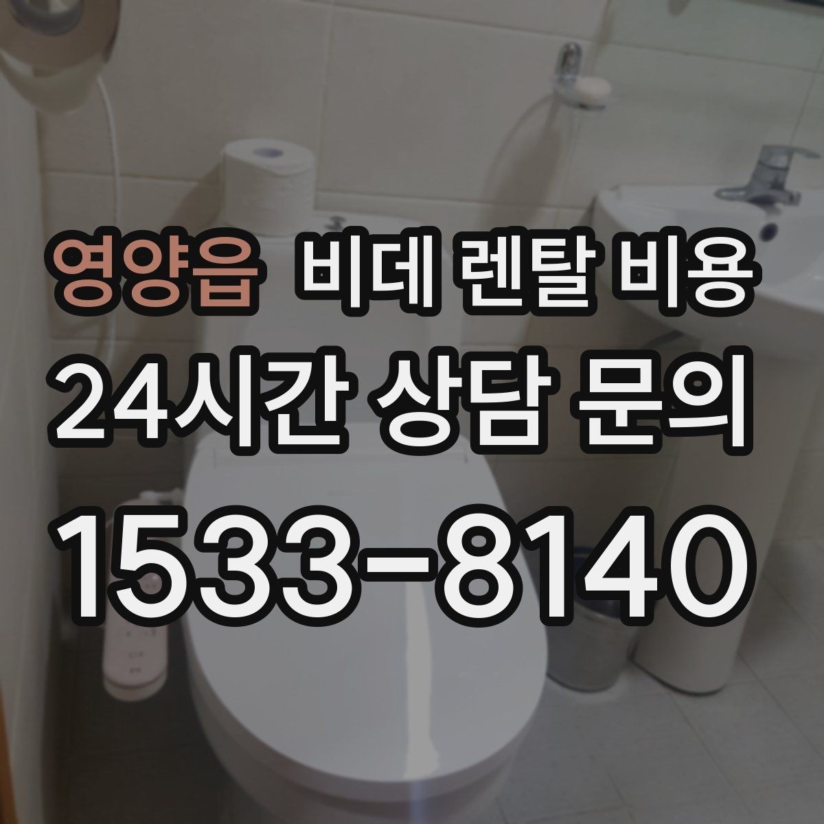 영양읍 비데 렌탈 비용 지역 설치 일정이 중요한 경우 체크할 점
