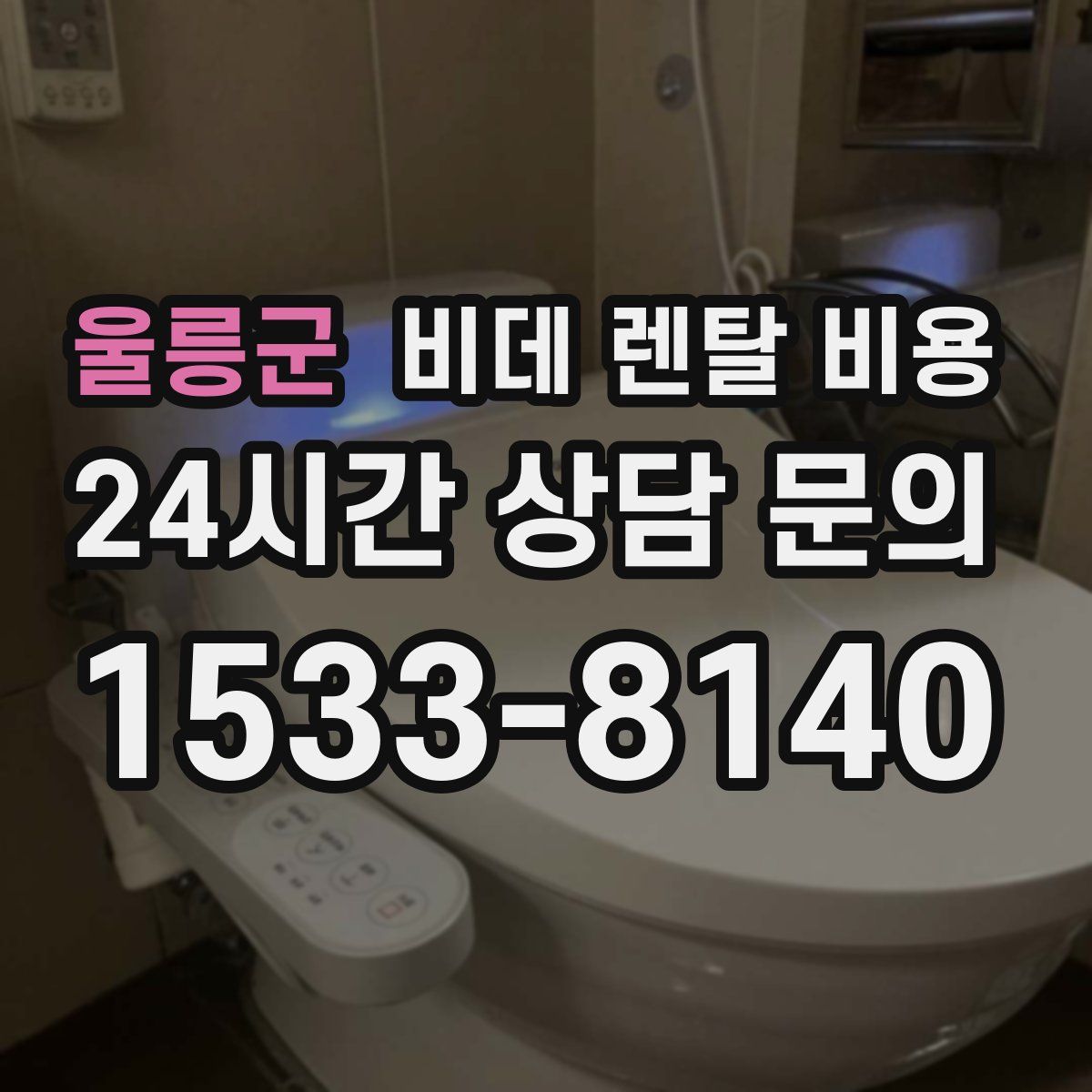 울릉군 비데 렌탈 비용