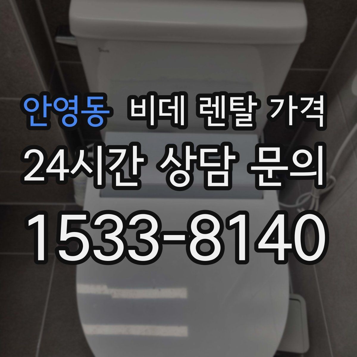 안영동 비데 렌탈 가격 정수·위생 기능이 필요한 경우 살펴보기