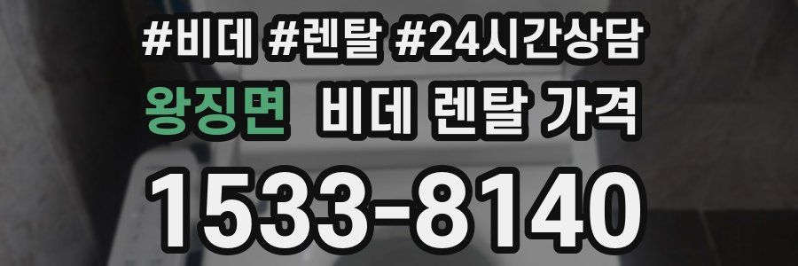 왕징면 비데 렌탈 가격