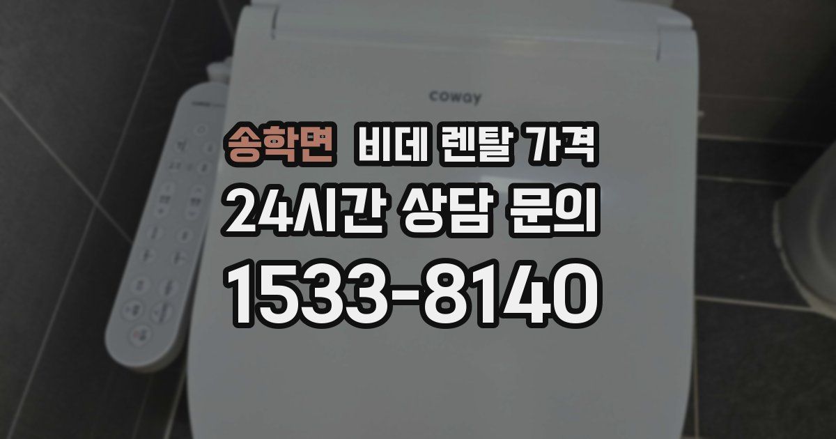 송학면 비데 렌탈 가격
