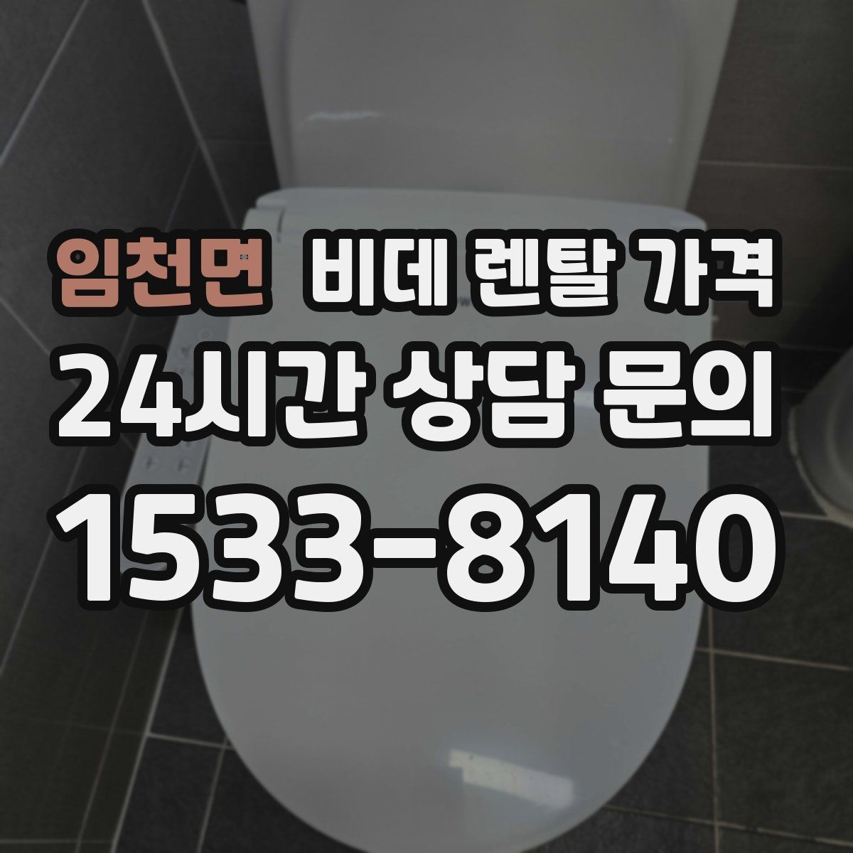 임천면 비데 렌탈 가격