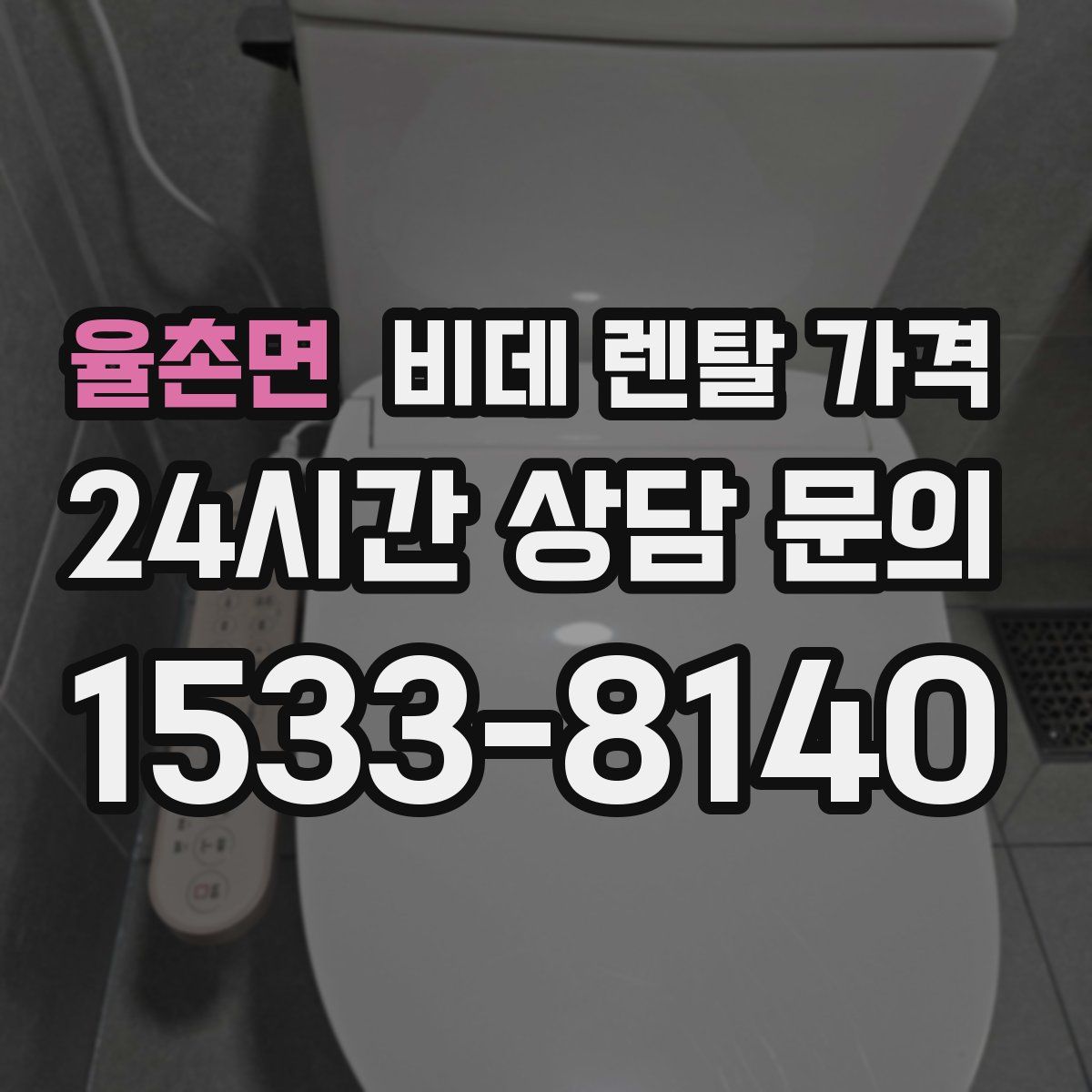 율촌면 비데 렌탈 가격