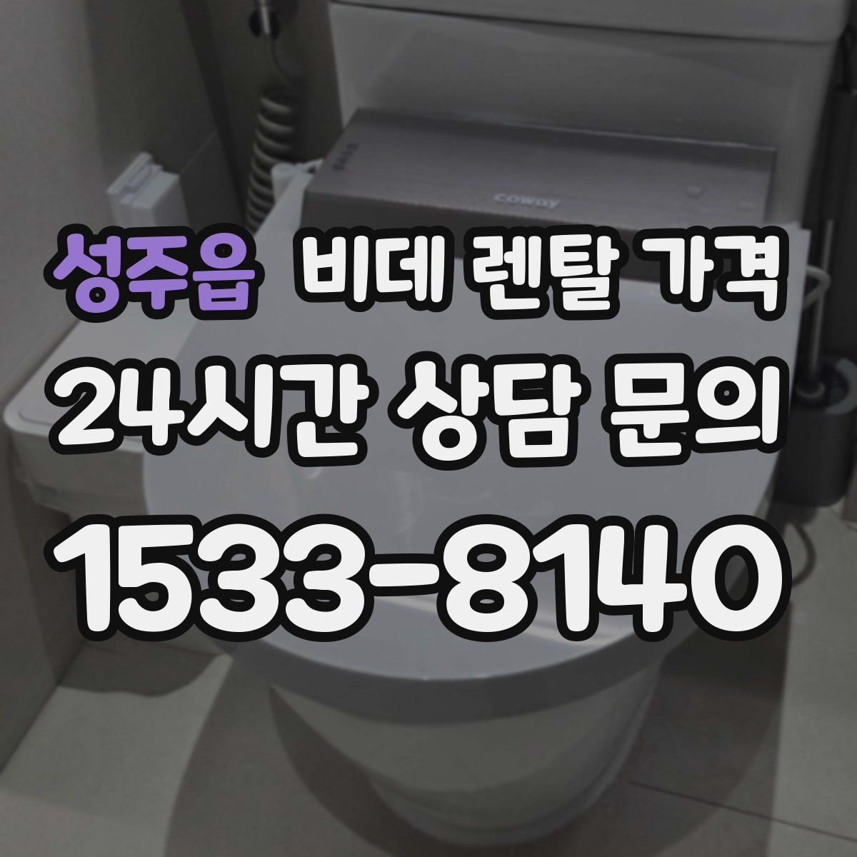 성주읍 비데 렌탈 가격