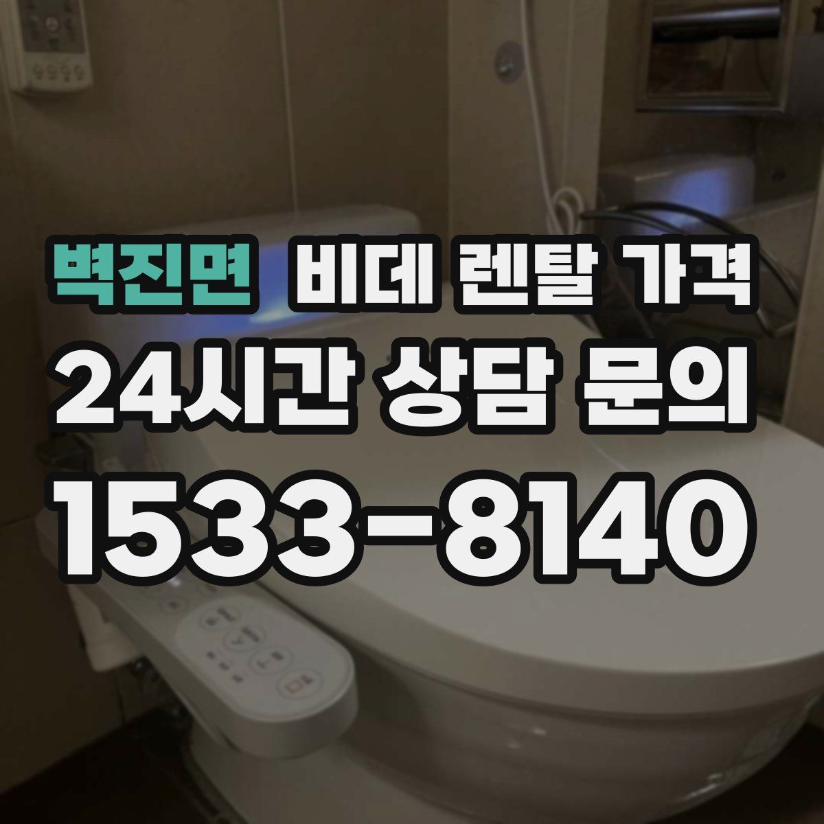 벽진면 비데 렌탈 가격