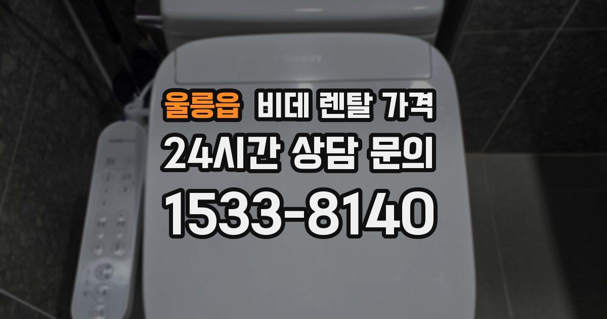 울릉읍 비데 렌탈 가격
