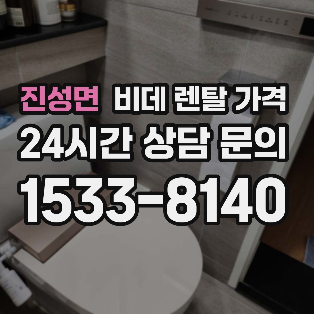 진성면 비데 렌탈 가격