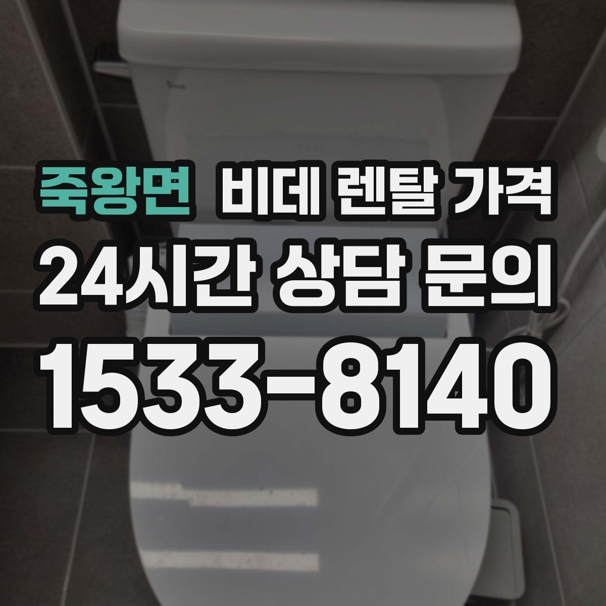 죽왕면 비데 렌탈 가격