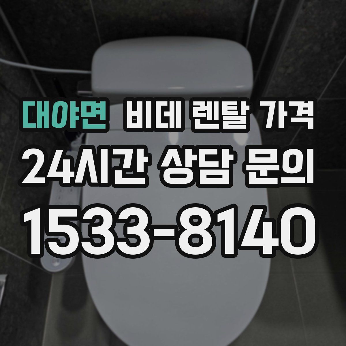 대야면 비데 렌탈 가격