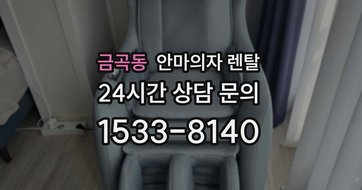 금곡동 안마의자 렌탈
