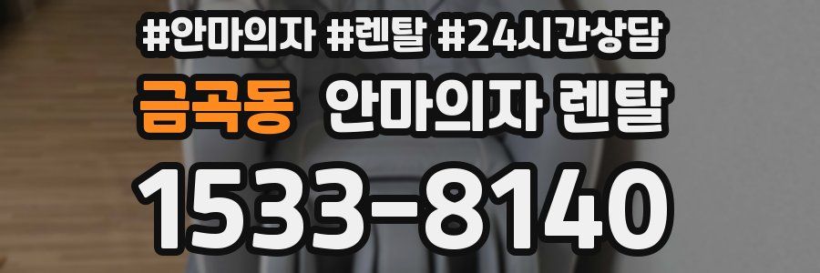 금곡동 안마의자 렌탈