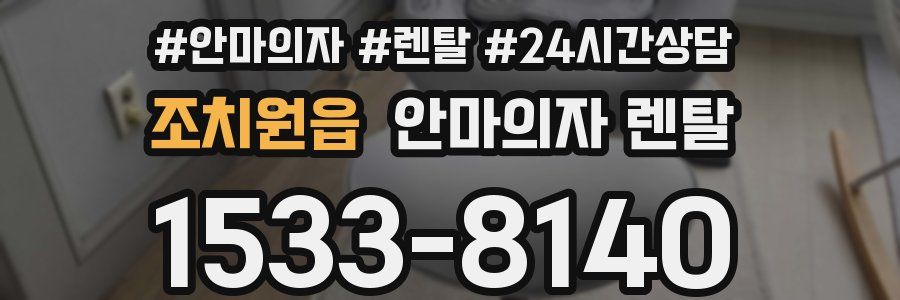 조치원읍 안마의자 렌탈