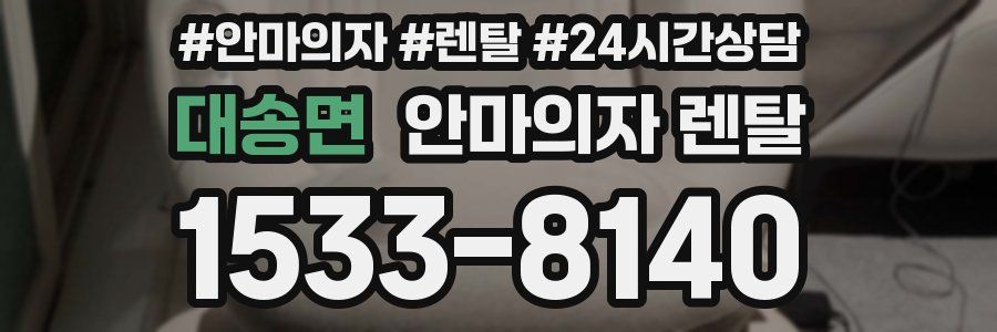 대송면 안마의자 렌탈
