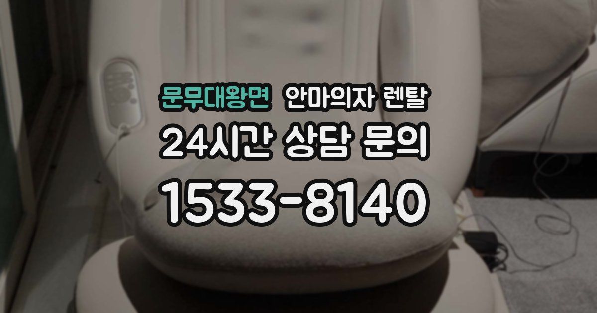 문무대왕면 안마의자 렌탈