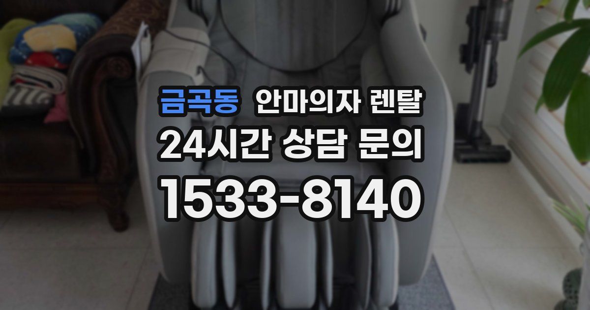금곡동 안마의자 렌탈