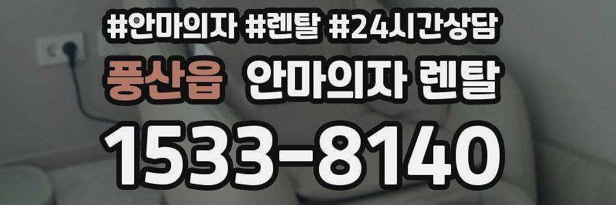 풍산읍 안마의자 렌탈
