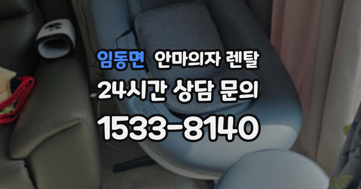 임동면 안마의자 렌탈