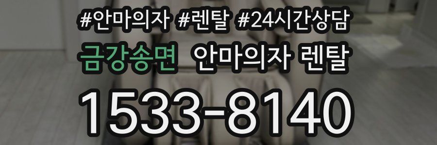 금강송면 안마의자 렌탈