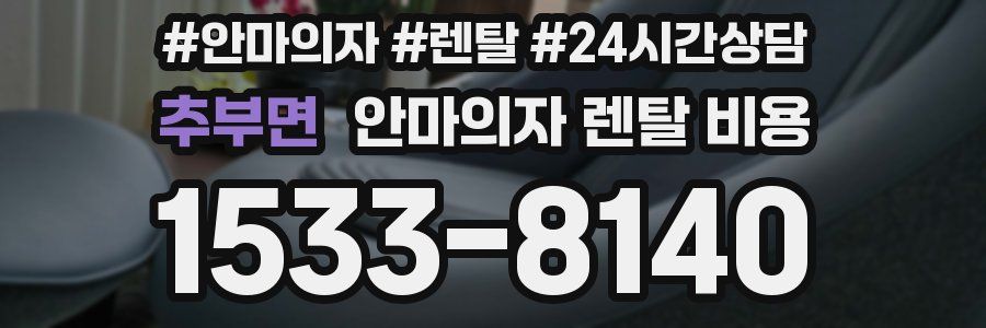 추부면 안마의자 렌탈 비용