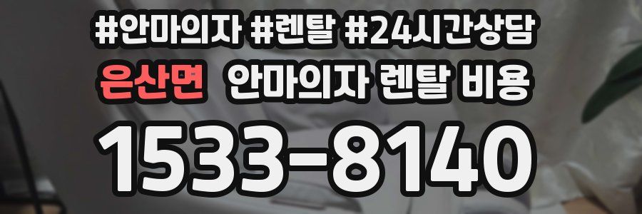 은산면 안마의자 렌탈 비용