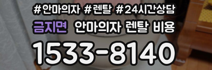 금지면 안마의자 렌탈 비용