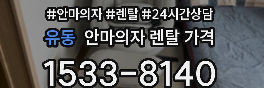 유동 안마의자 렌탈 가격