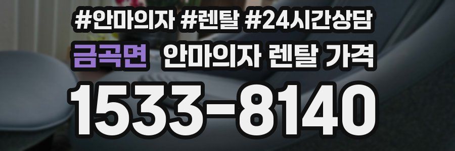 금곡면 안마의자 렌탈 가격