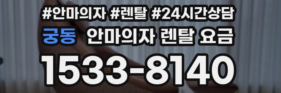 궁동 안마의자 렌탈 요금