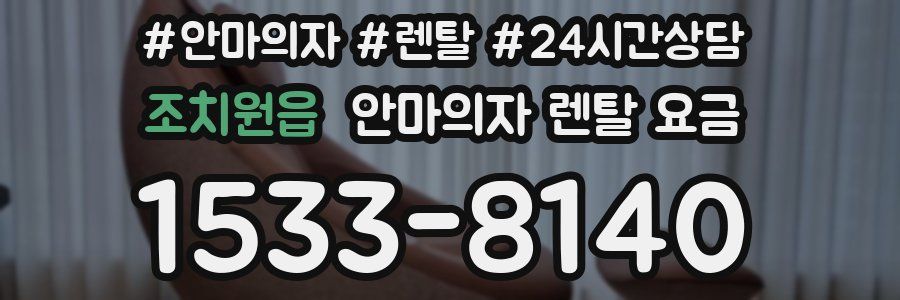 조치원읍 안마의자 렌탈 요금