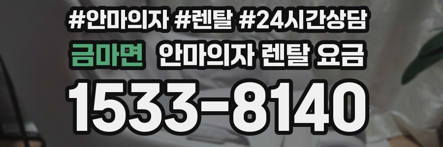 금마면 안마의자 렌탈 요금